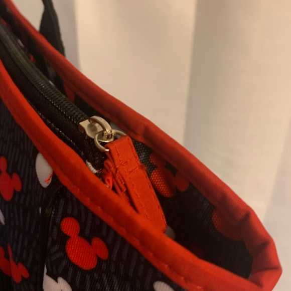 Disney Bay Diaper bag Mickey Mouse red black white gray - Picture 9 of 11